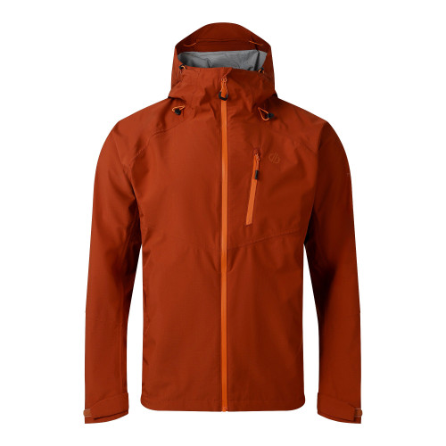 DARE 2B  TORREK BREATHE OUT HOMBRE NARANJA CHAQUETA IMPERMEABLE VISTA FRONTAL1, ARISTARUN