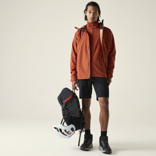 DARE 2B  TORREK BREATHE OUT HOMBRE NARANJA CHAQUETA IMPERMEABLE VISTA COMPLETO 2, ARISTARUN