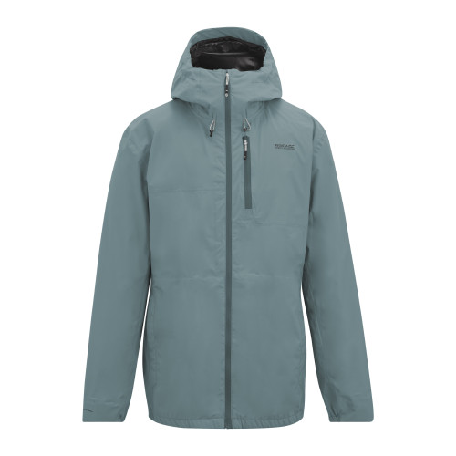 REGATTA RADLER AZUL CHAQUETA IMPERMEABLE HOMBRE VISTA FRONTAL3, ARISTARUN