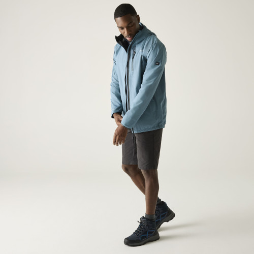 REGATTA RADLER AZUL CHAQUETA IMPERMEABLE HOMBRE VISTA FRONTAL2, ARISTARUN