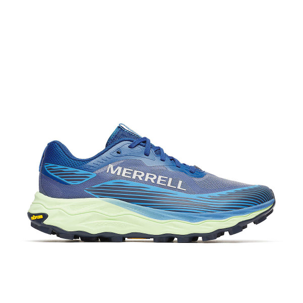 MERREL AGILITY PEAK 6 AZUL ZAPATILLAS TRAIL HOMBRE, VISTA EXTERIOR