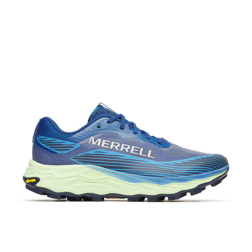 MERREL AGILITY PEAK 6 AZUL ZAPATILLAS TRAIL HOMBRE, VISTA EXTERIOR
