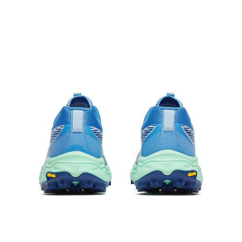 MERREL AGILITY PEAK 6 AZUL ZAPATILLAS TRAIL MUJER VISTA TRASERA, ARISTARUN