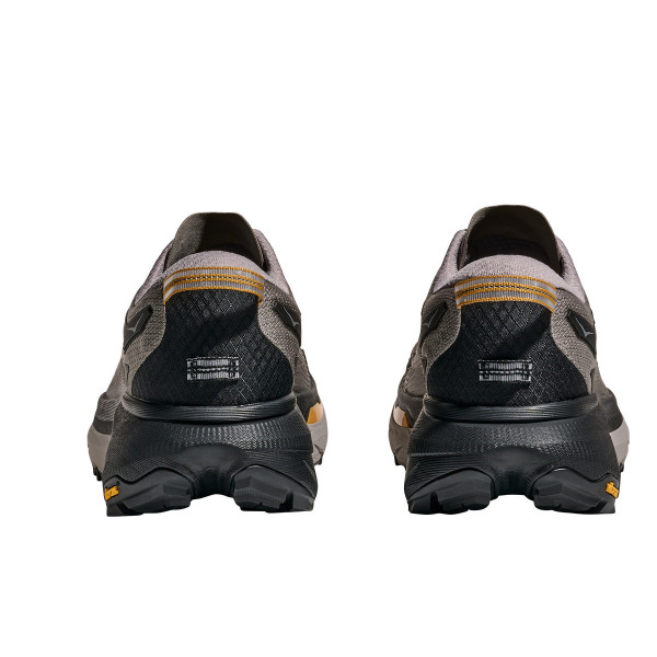 HOKA MAFATE 5 ANTRACITA ZAPATILLAS TRAIL RUNNING HOMBRE VISTA TRASERA,ARISTARUN
