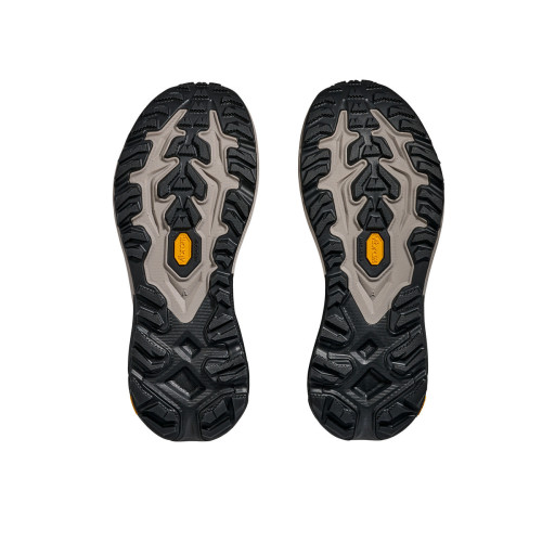 HOKA MAFATE 5 ANTRACITA ZAPATILLAS TRAIL RUNNING HOMBRE VISTA SUELA,ARISTARUN