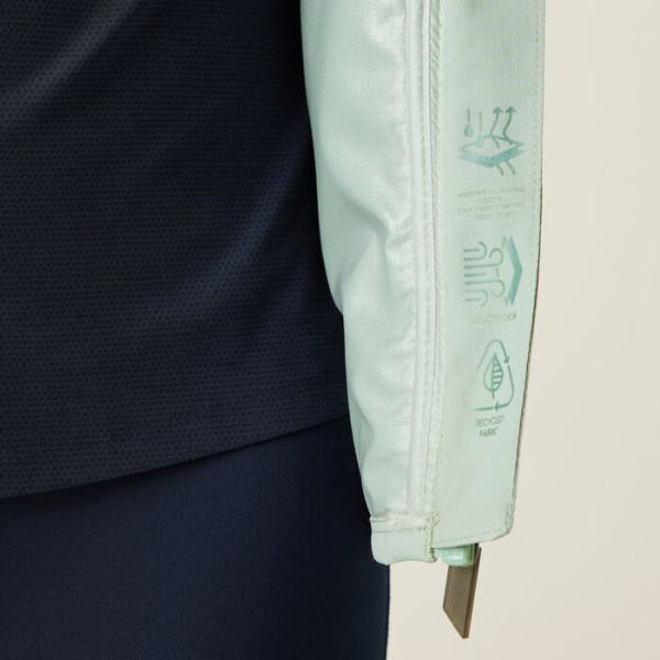 DARE2B ULTRALITE W VERDE GLACIAR CHAQUETA IMPERMEABLE MUJER INTERIOR, ARISTARUN