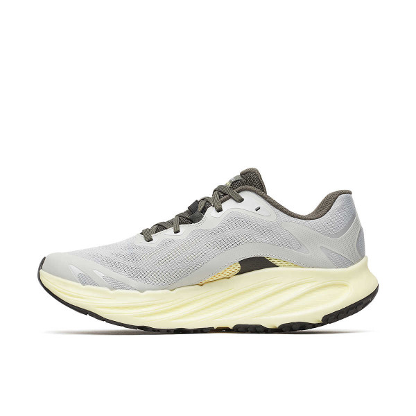 MERRELL PROMORPH GRIS AMARILLO ZAPATILLAS MIXTAS HOMBRE VISTA INTERIOR, ARISTARUN