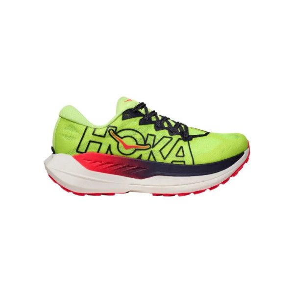 HOKA ROCKET X TRAIL AMARILLO ZAPATILLAS GRAVEL HOMBRE VISTA EXTERIOR,ARISTARUN