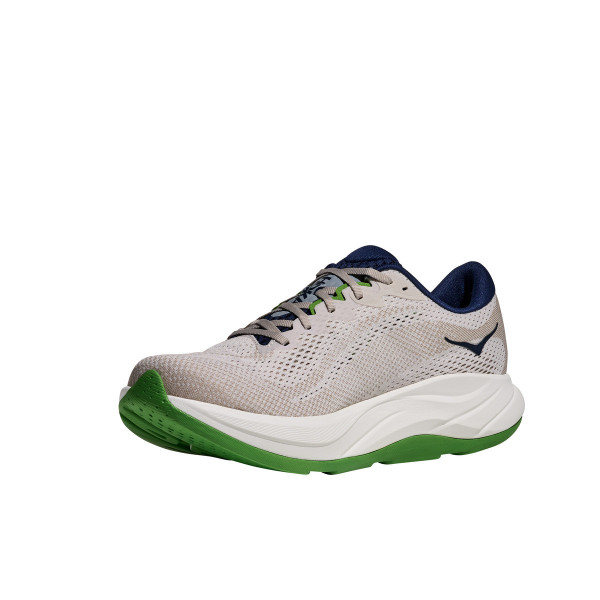 HOKA RINCON 4 GRIS VERDE ZAPATILLAS RUNNING HOMBRE VISTA PERFIL,ARISTARUN