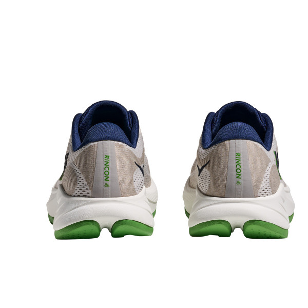 HOKA RINCON 4 GRIS VERDE ZAPATILLAS RUNNING HOMBRE VISTA TRASERA,ARISTARUN