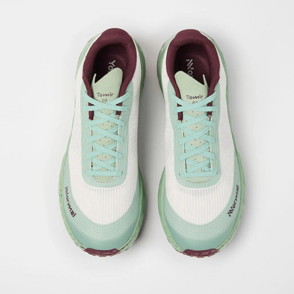 NNORMAL TOMIR 2.0 VERDE BLANCA ZAPATILLAS TRAIL RUNNING UNISEX VISTA SUPERIOR,ARISTARUN