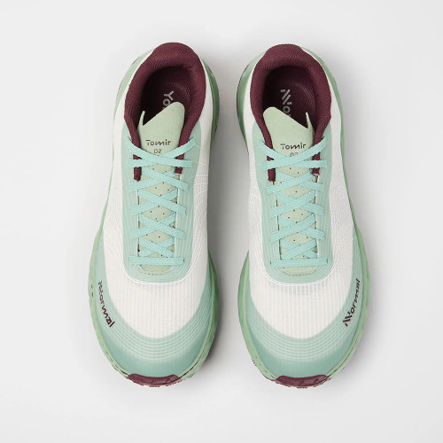 NNORMAL TOMIR 2.0 VERDE BLANCA ZAPATILLAS TRAIL RUNNING UNISEX VISTA SUPERIOR,ARISTARUN