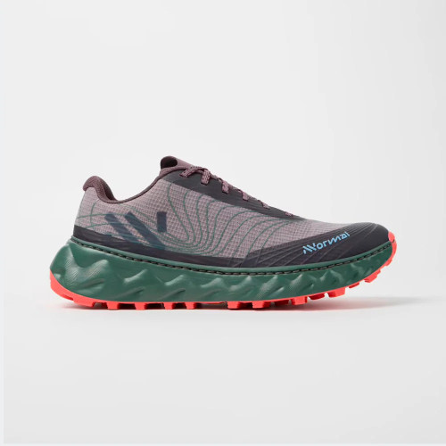 NNORMAL TOMIR 2.0 BURGUNDY ZAPATILLAS TRAIL UNISEX VISTA EXTERIOR,ARISTARUN