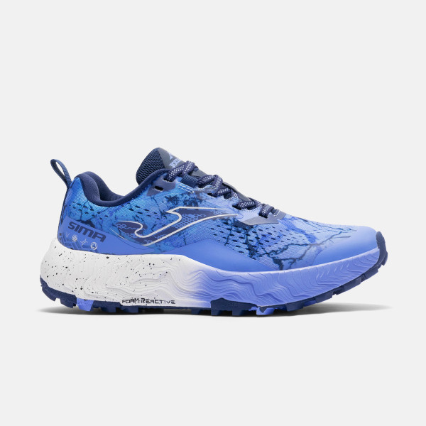 JOMA SIMA AZUL ZAPATILLAS TRAIL MUJER VISTA EXTERIOR,ARISTARUN