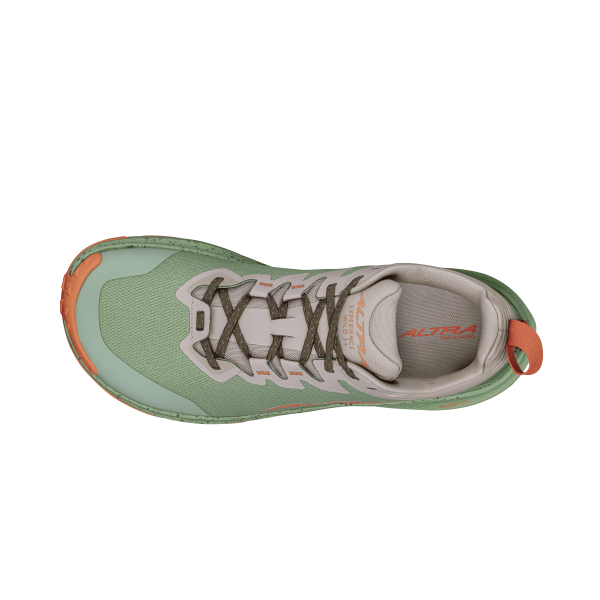 ALTRA EXPERIENCE WILD 3+ VERDE ZAPATILA TRAIL HOMBRE VISTA SUPERIOR, ARISTARUN
