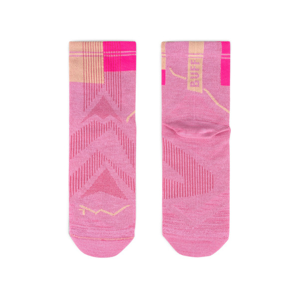 BUFF COOLNET QUARTER SOCK ROSA CALCETINES RUNNING UNISEX VISTA PAREJA2, ARISTARUN