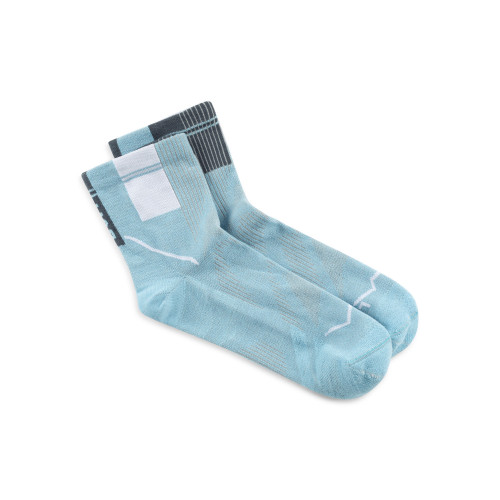 BUFF COOLNET QUARTER SOCK AZUL CALCETINES RUNNING UNISEX VISTA LATERAL, ARISTARUN