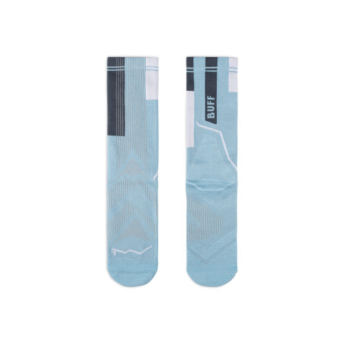 BUFF COOLNET CREW SOCK AZUL CALCETINES RUNNING UNISEX VISTA PAREJA, ARISTARUN