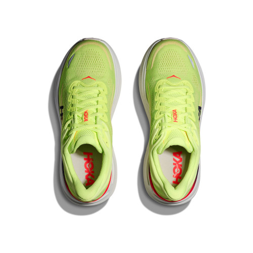 HOKA BONDI 9 NEON ZAPATILLAS RUNNING HOMBRE VISTA SUPERIOR,ARISTARUN