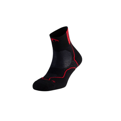 LURBEL DESAFIO THREE CALCETIN TRAIL RED NEGRO VISTA DELANTERA, ARISTARUN