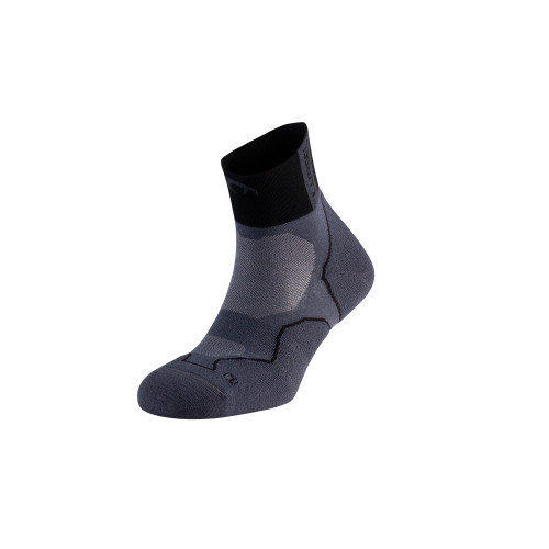 LURBEL DESAFIO THREE CALCETIN TRAIL BLACK GREY VISTA DELANTERA, ARISTARUN