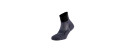 LURBEL DESAFIO THREE BLACK GREY TRAIL SOCKS