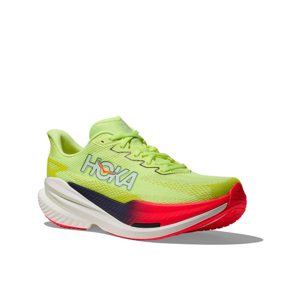 HOKA MACH X 3 NEON ZAPATILLAS RUNNING HOMBRE VISTA PERFIL,ARISTARUN