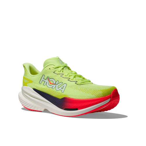 HOKA MACH X 3 NEON ZAPATILLAS RUNNING HOMBRE VISTA PERFIL,ARISTARUN