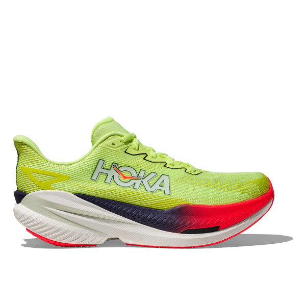 HOKA MACH X 3 NEON ZAPATILLAS RUNNING HOMBRE VISTA EXTERIOR,ARISTARUN