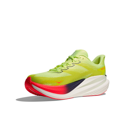 HOKA MACH X 3 NEON ZAPATILLAS RUNNING HOMBRE VISTA LATERAL,ARISTARUN