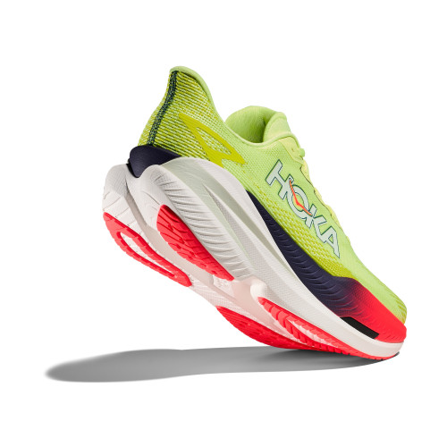 HOKA MACH X 3 NEON ZAPATILLAS RUNNING HOMBRE VISTA ANTERIOR,ARISTARUN
