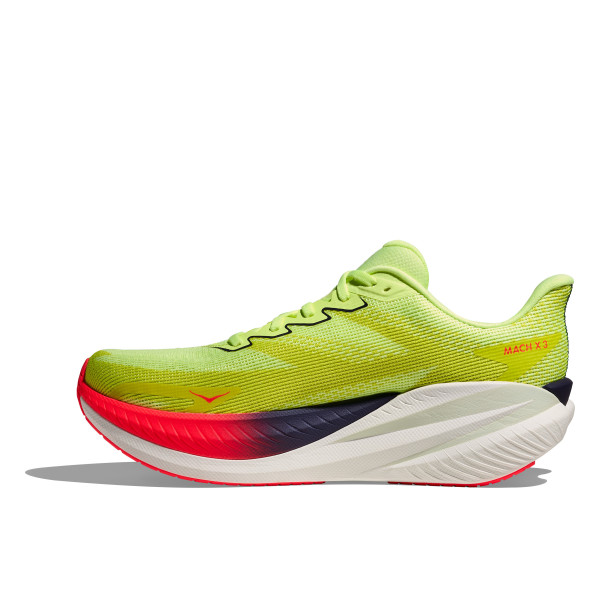 HOKA MACH X 3 NEON ZAPATILLAS RUNNING HOMBRE VISTA INTERIOR,ARISTARUN