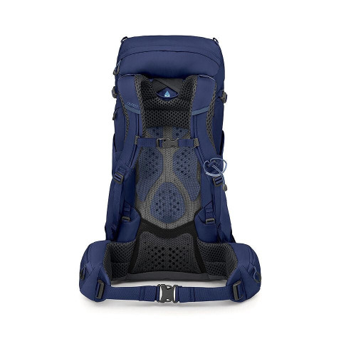 OSPREY KYTE 38L SERENITY BLUE W MOCHILA SENDERISMO VISTA TRASERA, ARISTARUN