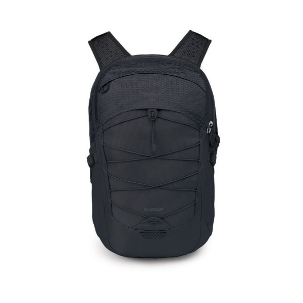 OSPREY QUASAR 26L NEGRO MOCHILA TREKKING VISTA DELANTERA, ARISTARUN