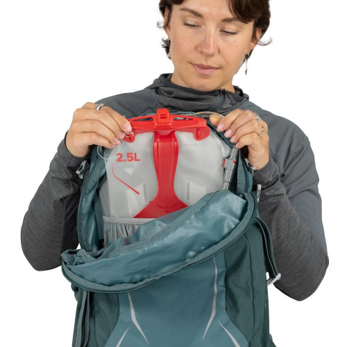 OSPREY HIKELITE 26 AZUL CASCADA MOCHILA TREKKING VISTA BOLSILLO INTERIOR, ARISTARUN