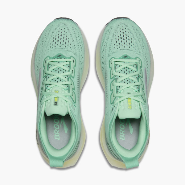 BROOKS GLYCERIN 23 VERDE ZAPATILLAS RUNNING MUJER VISTA PAREJA, ARISTARUN