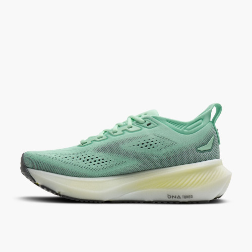 BROOKS GLYCERIN 23 VERDE ZAPATILLAS RUNNING MUJER VISTA LATERAL INTERNA, ARISTARUN