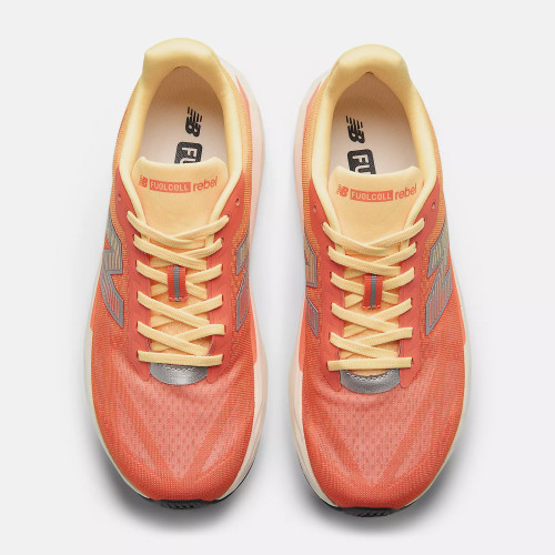 NEW BALANCE FUELCELL REBEL v5 ZAPATILLAS RUNNING ASFALTO HOMBRE NARANJA VISTA PAREJA, ARISTARUN