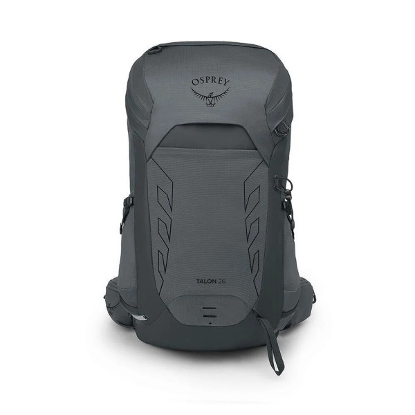 OSPREY TALON 26 GRIS MOCHILA TREKKING VISTA DELANTERA, ARISTARUN