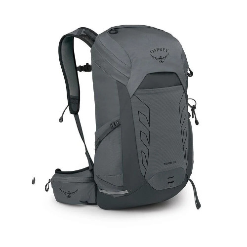 OSPREY TALON 26 GRIS MOCHILA TREKKING VISTA PERFIL, ARISTARUN