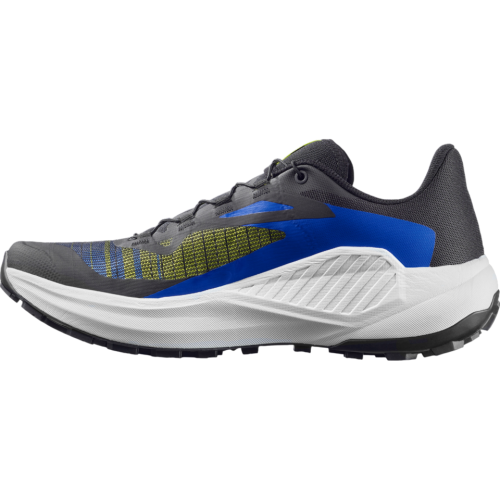 SALOMON GENESIS NEGRO AZUL ZAPATILLAS TRAIL HOMBRE VISTA INTERIOR,ARISTARUN