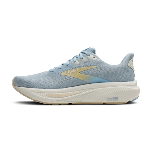 BROOKS GHOST 17 AZUL CLARO ZAPATILLA RUNNING MUJER VISTA INTERIOR,ARISTARUN