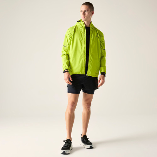 DARE2B ULTRALITE  VERDE LIMA CHAQUETA IMPERMEABLE HOMBRE VISTA FRONTAL1, ARISTARUN