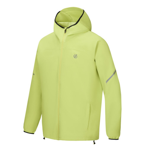 DARE2B ULTRALITE  VERDE LIMA CHAQUETA IMPERMEABLE HOMBRE VISTA PERFIL2, ARISTARUN