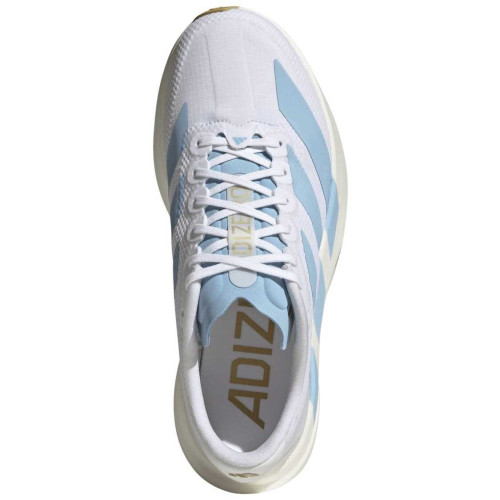 ADIDAS ADIZERO EVO SL AZUL CLARO MUJER VISTA SUPERIOR,ARISTARUN