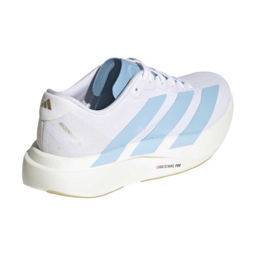 ADIDAS ADIZERO EVO SL AZUL CLARO MUJER VISTA TRASERA,ARISTARUN