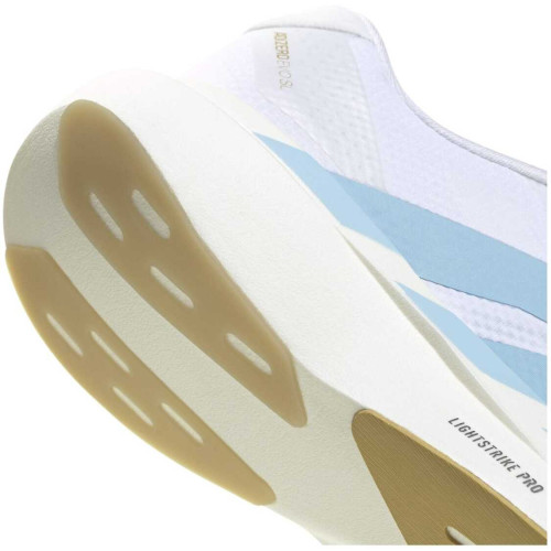 ADIDAS ADIZERO EVO SL AZUL CLARO MUJER VISTA ANTERIOR,ARISTARUN