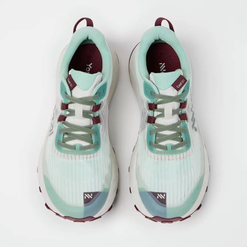 NNORMAL CADÍ VERDE BLANCO ZAPARTILLAS TRAIL HOMBRE VISTA SUPERIOR,ARISTARUN