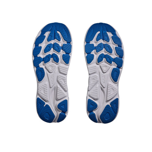 HOKA CLIFTON 10 GRIS VERDE ZAPATILLAS RUNNING HOMBRE VISTA SUELA,ARISTARUN