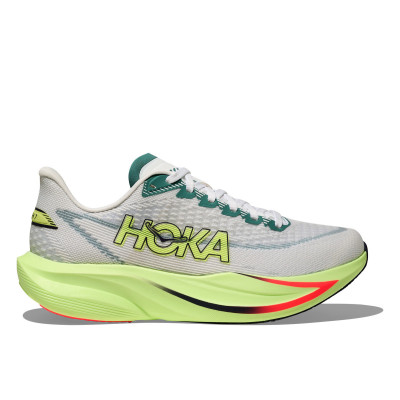 HOKA MACH 7 BLANCO AMARILLO ZAPATILLAS RUNNING HOMBRE VISTA LATERAL,ARISTARUN 2